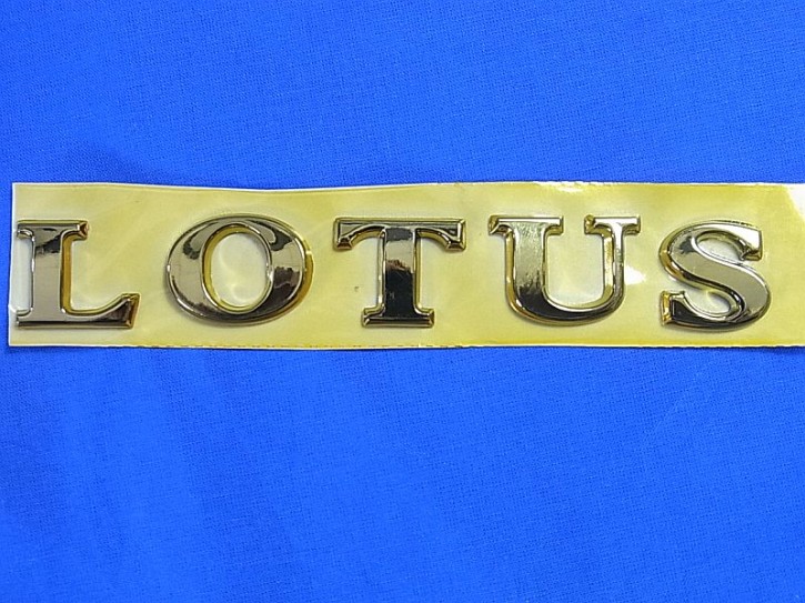3D-Lotus Buchstaben (gold)