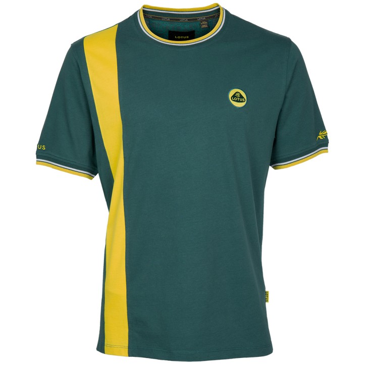 Lotus Männer T-Shirt grün/gelb