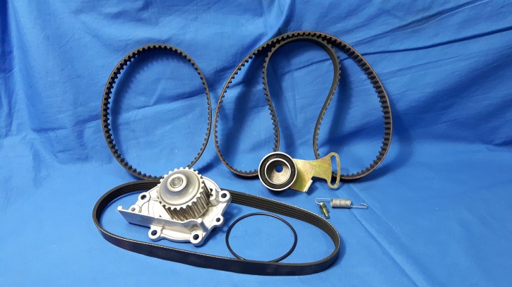 Timing Belt Kit for Rover VVC,Waterpump and Alternatorbelt with Airconditioning