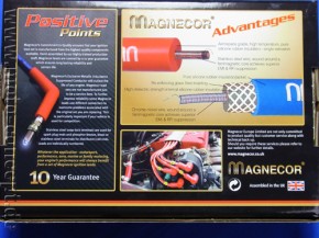 Magnecor Plug Lead Set Electrosports blue 8mm
