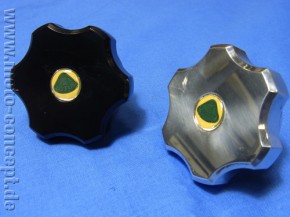 Oil filler cap black or silver