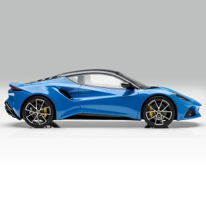 Lotus Emira Modellauto 1:18 Seneca-Blue