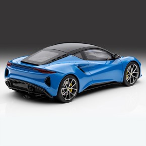 Lotus Emira Scale Model 1:18 Seneca-Blue