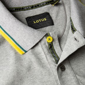Lotus Men`s Polo Shirt grey L