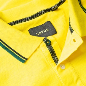 Lotus Männer Polo Shirt gelb 2XL