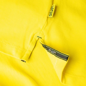 Lotus Men`s Polo Shirt yellow 2XL