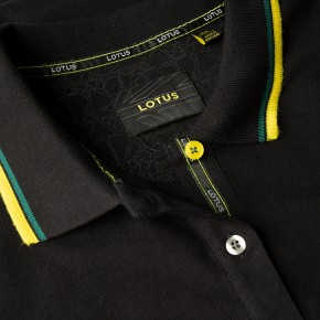 Lotus Damen Polo Shirt schwarz L ( 12 )