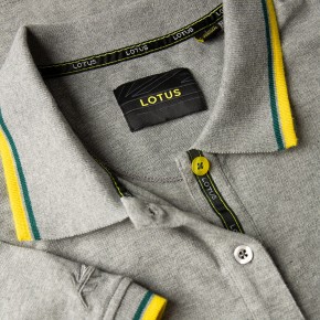 Lotus Damen Polo Shirt grau L ( 12 )