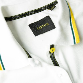 Lotus Damen Polo Shirt weiß M ( 10 )
