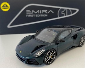 Lotus Emira Modellauto 1:43 Dark Verdant Green