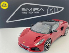 Lotus Emira Scale Model 1:43 Magma Red