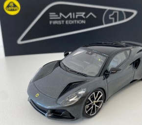Lotus Emira Modellauto 1:43 Shadow Gray