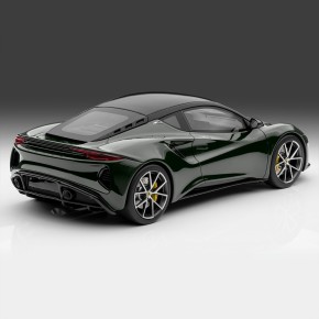 Lotus Emira Scale Model 1:18 Dark Verdant Green