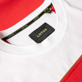 Lotus Männer T-Shirt weiß/rot 2XL