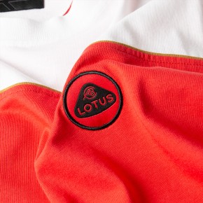 Lotus Men`s T-Shirt white/red 2XL
