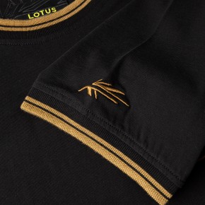 Lotus Männer T-Shirt schwarz/gold L