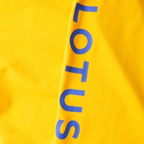 Lotus Men`s Polo Shirt yellow/blue XL