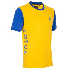 Lotus Men`s T-Shirt yellow/blue M